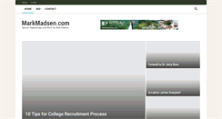 Desktop Screenshot of markmadsen.com